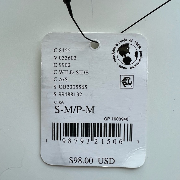 Free People Animal Instinct Leather Pocket Belt S/M - Picture 8 of 8